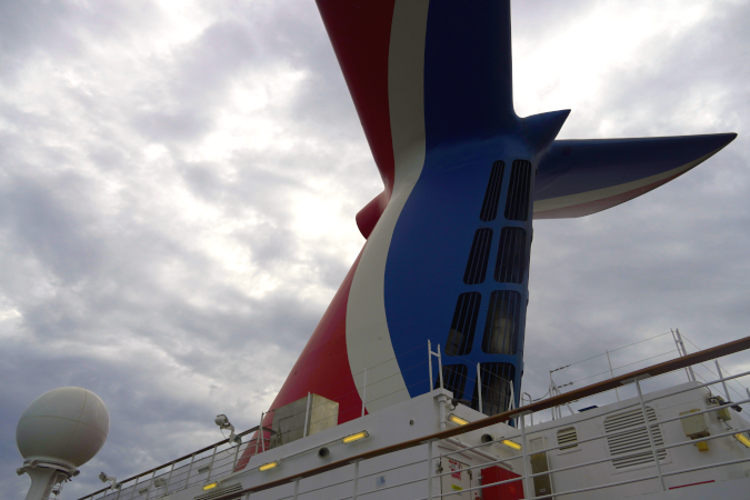 carnival's signature fluted funnel image